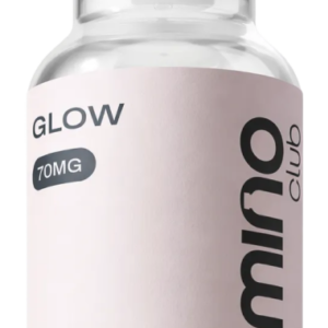 Glow Peptide research peptide vial